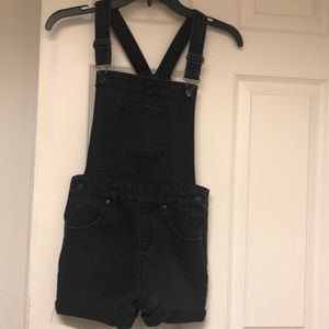 Girls overall shorts from tillys